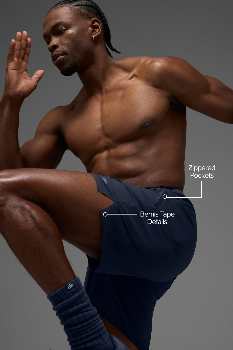 7" Repetition Pro Short - Navy — photo 2