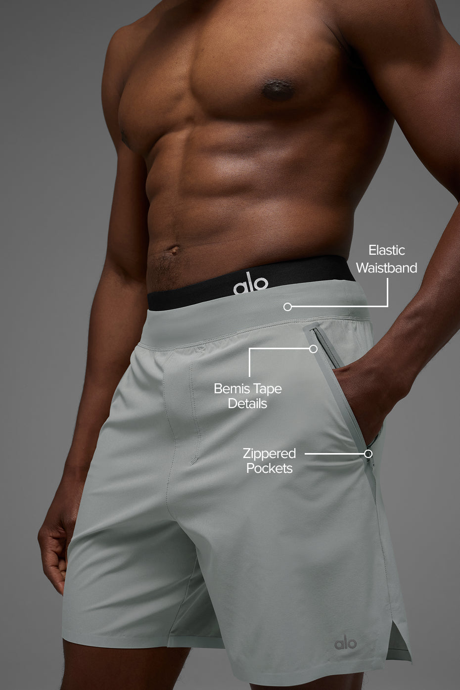 7" Repetition Pro Short - Lunar Grey — photo 2