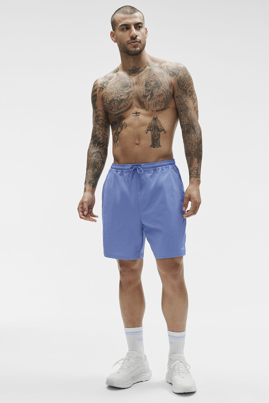 7" High Tide Board Short - Provence Blue — photo 6