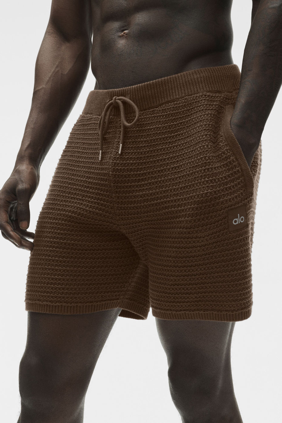 5" Shift Knit Short - Espresso — photo 5