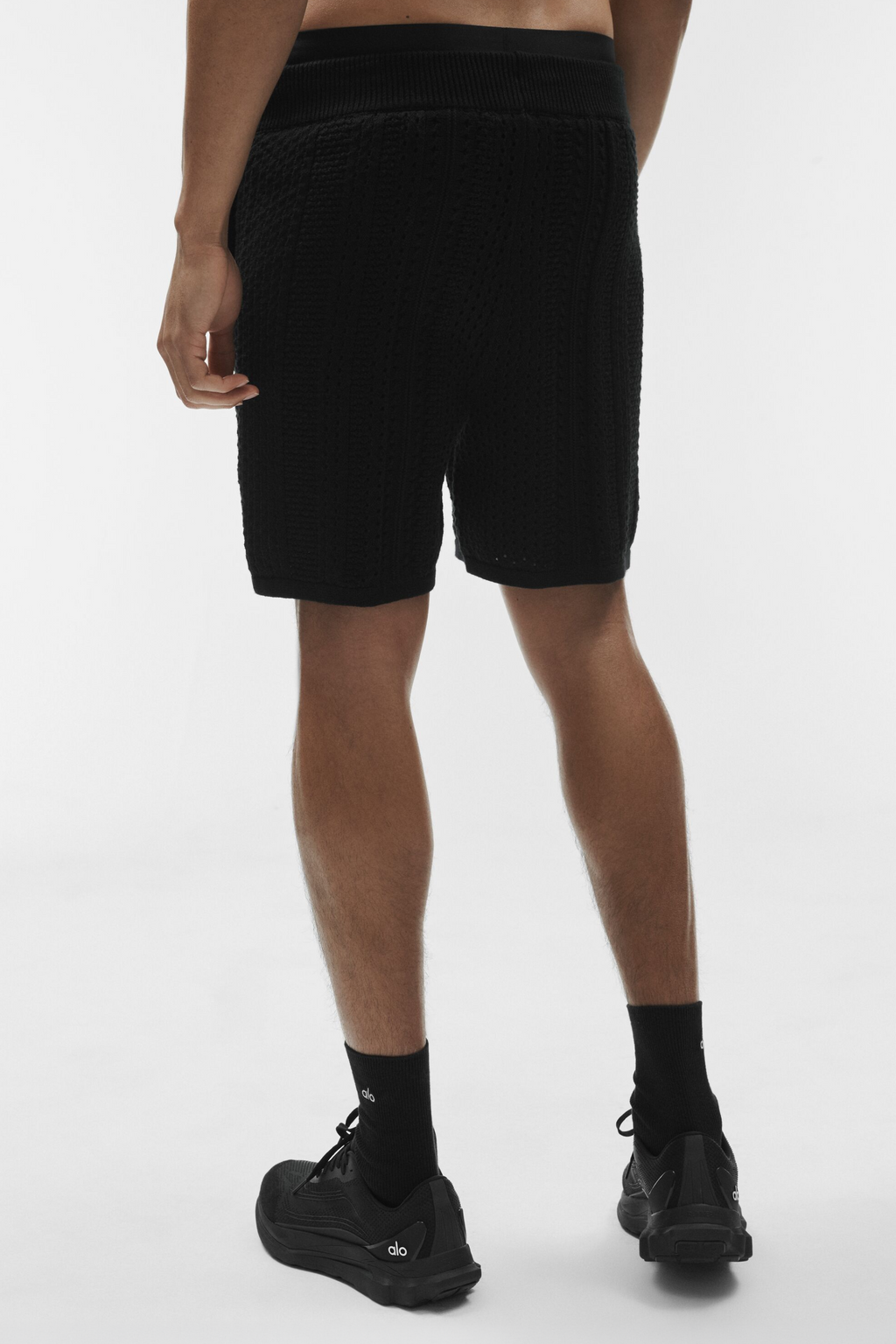 7" Coastline Knit Short - Black — photo 4