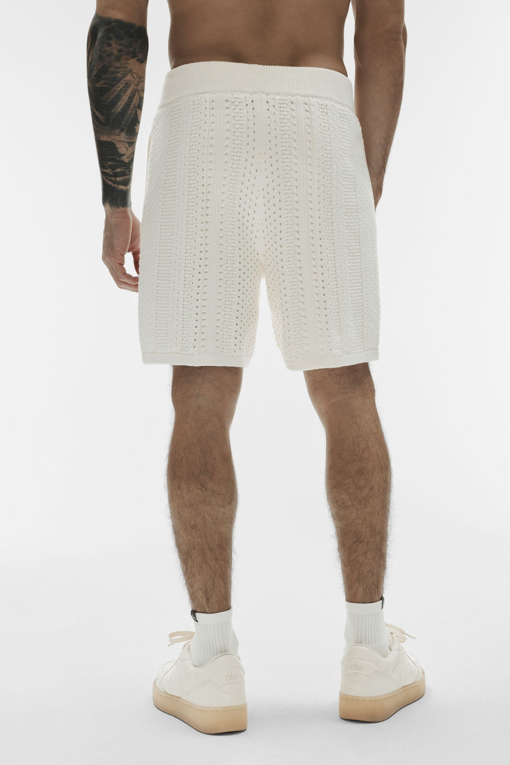 7" Coastline Knit Short - Ivory — photo 4