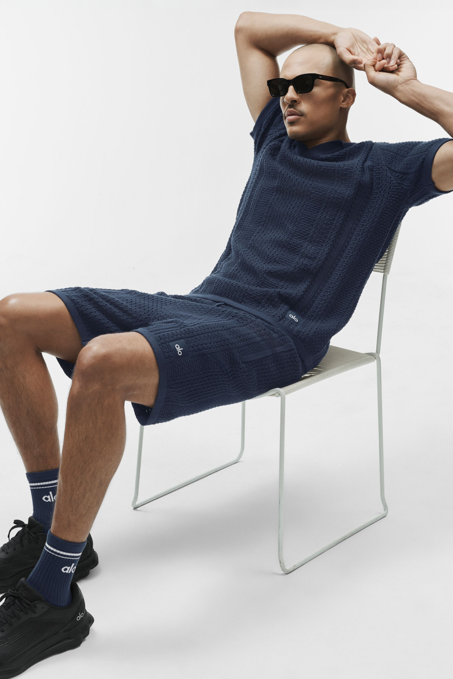7" Coastline Knit Short - Navy — photo 5