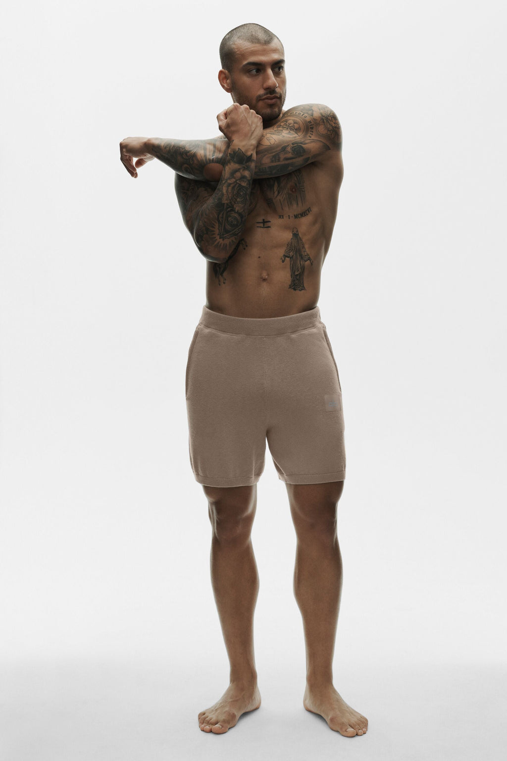 7" Cotton Cashmere Ever Soft Short - Gravel — photo 1