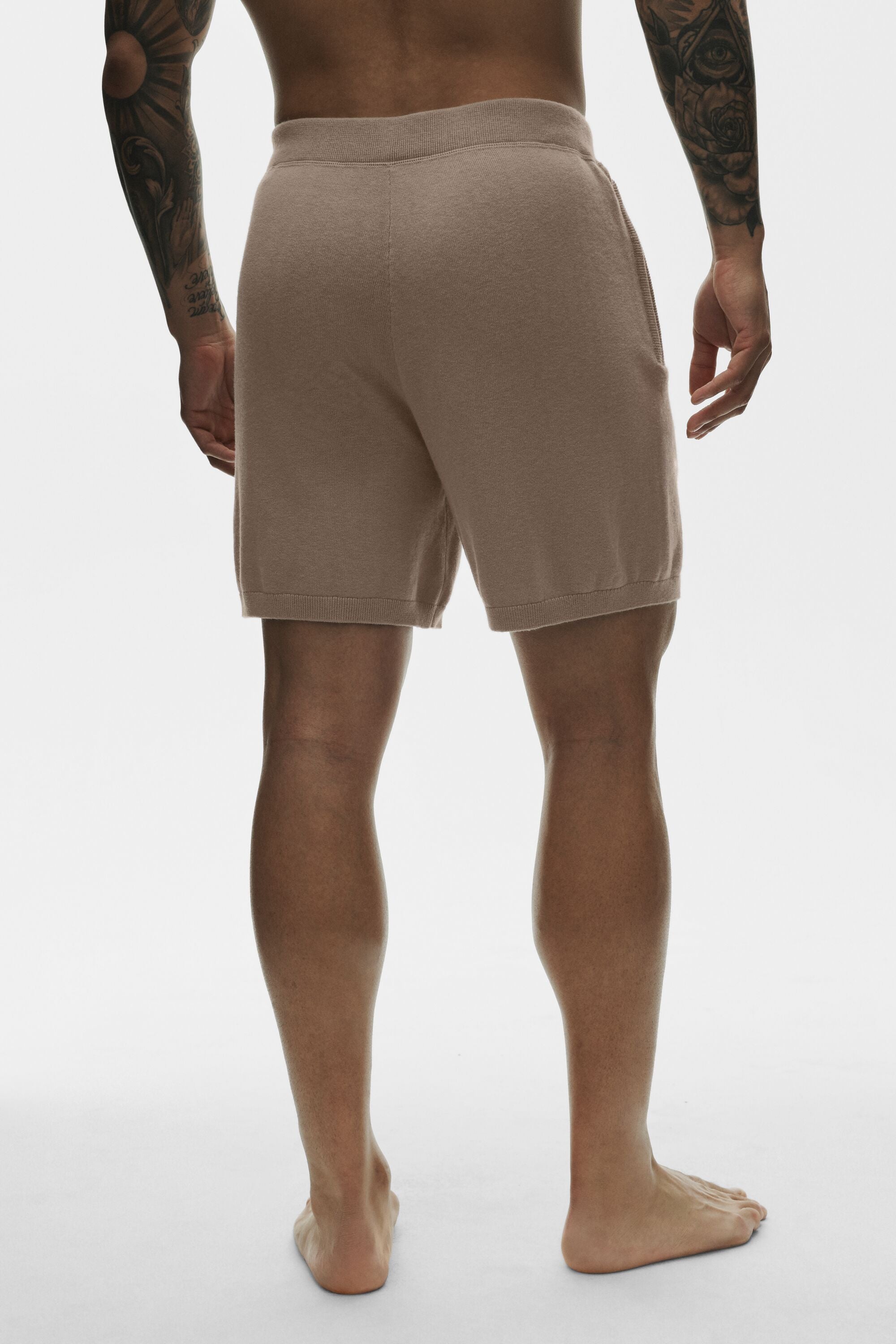 7" Cotton Cashmere Ever Soft Short - Gravel — photo 4