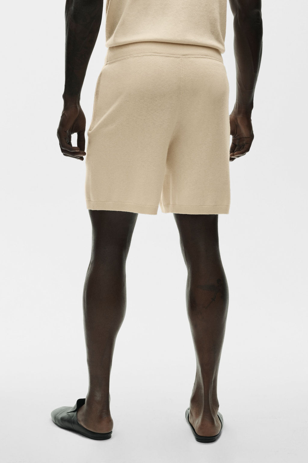 7" Cotton Cashmere Ever Soft Short - Sandy Beige — photo 3