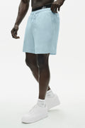 7" Linen Jersey Coastal Short - Seaside Blue — photo 1