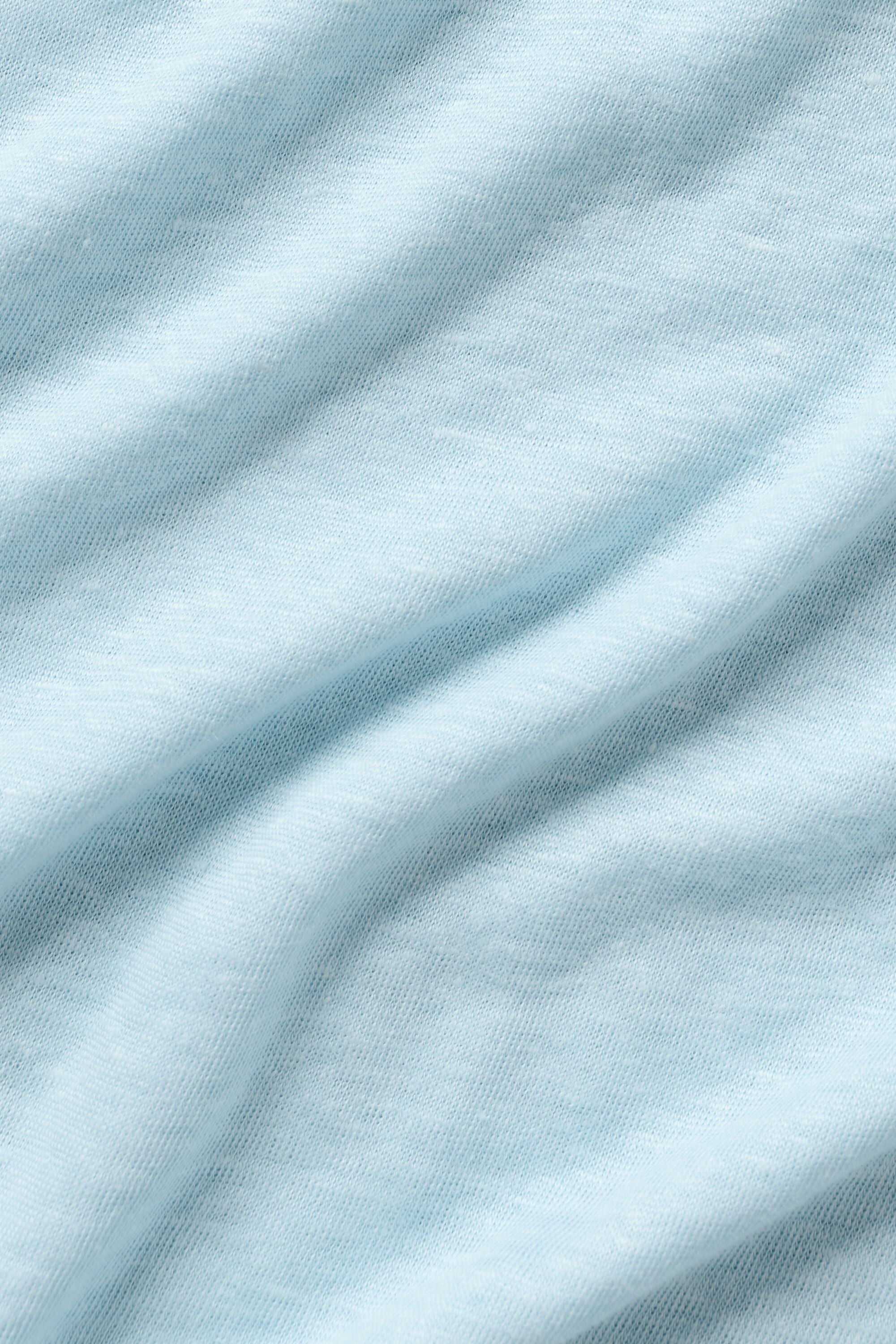 7" Linen Jersey Coastal Short - Seaside Blue — photo 5