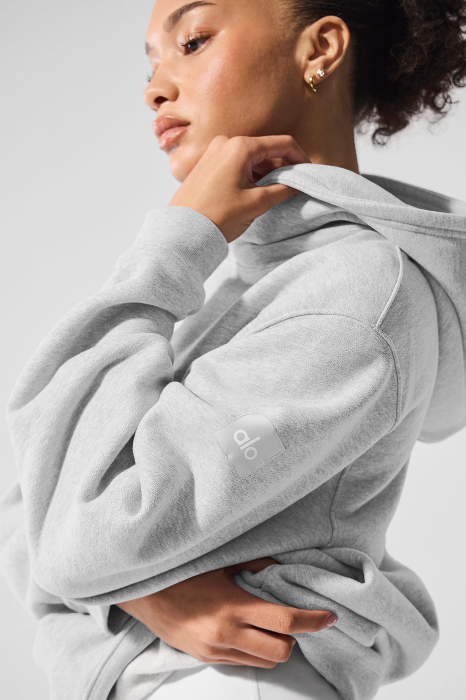 Renown Heavy Weight Hoodie - Athletic Heather Grey — photo 3