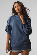 Renown Heavy Weight Hoodie - Bluestone — photo 1