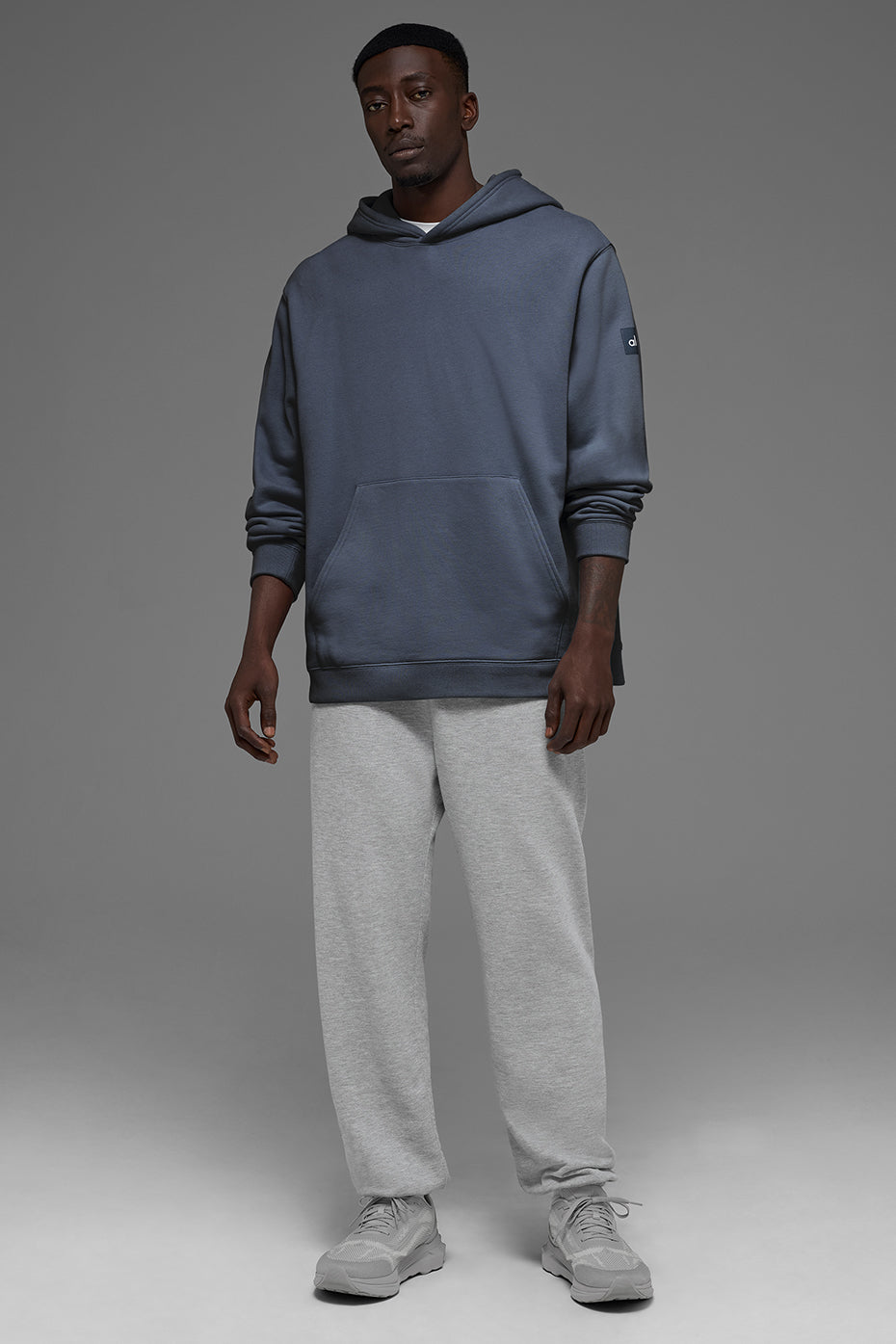 Renown Heavy Weight Hoodie - Bluestone — photo 5