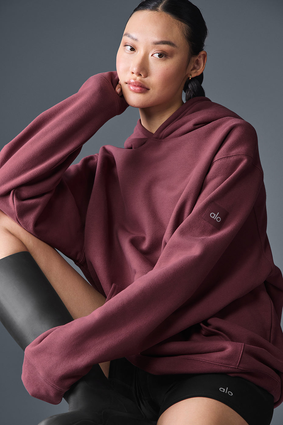 Renown Heavy Weight Hoodie - Burgundy Truffle — photo 5