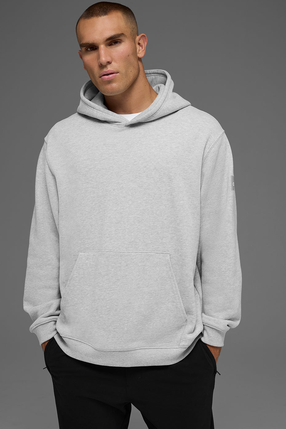 Renown Heavy Weight Hoodie - Athletic Heather Grey — photo 3