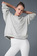Renown Heavy Weight Crew Neck Pullover - Athletic Heather Grey — photo 1