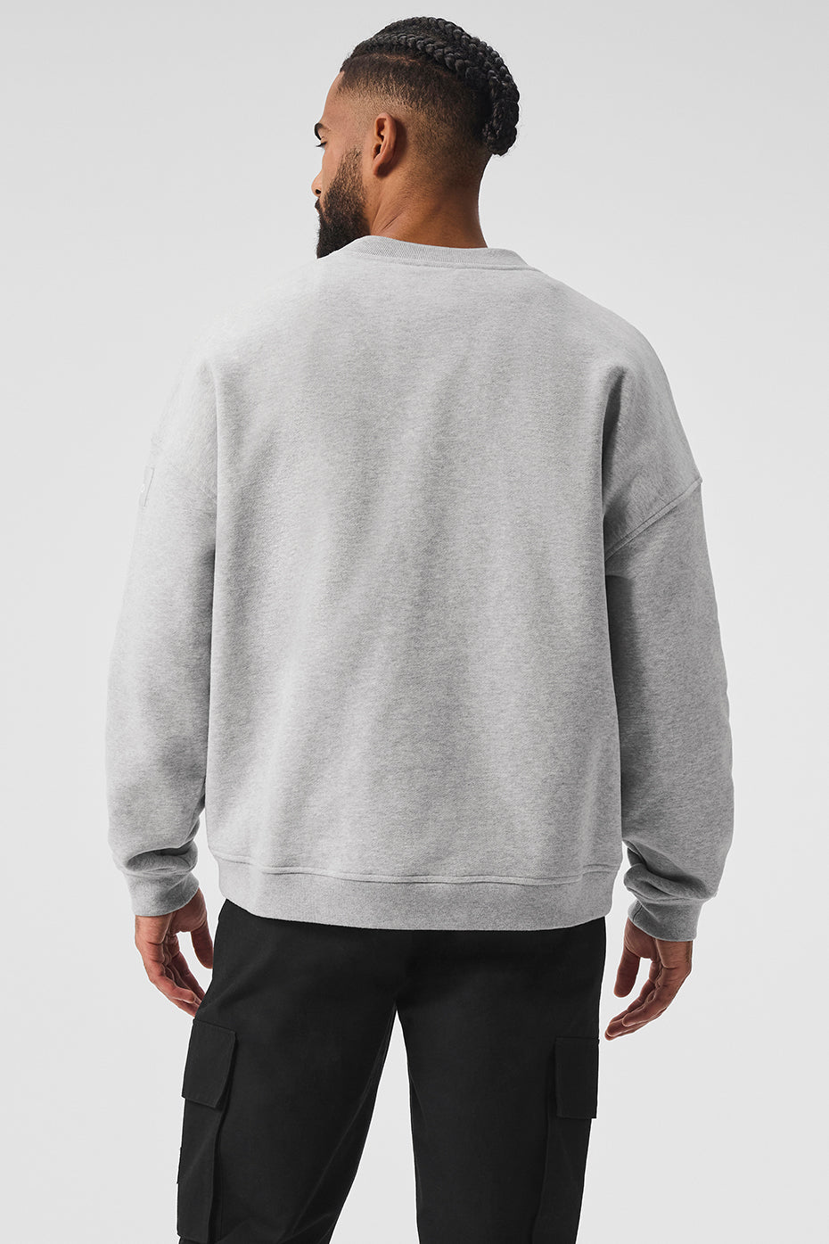 Renown Heavy Weight Crew Neck Pullover - Athletic Heather Grey — photo 2