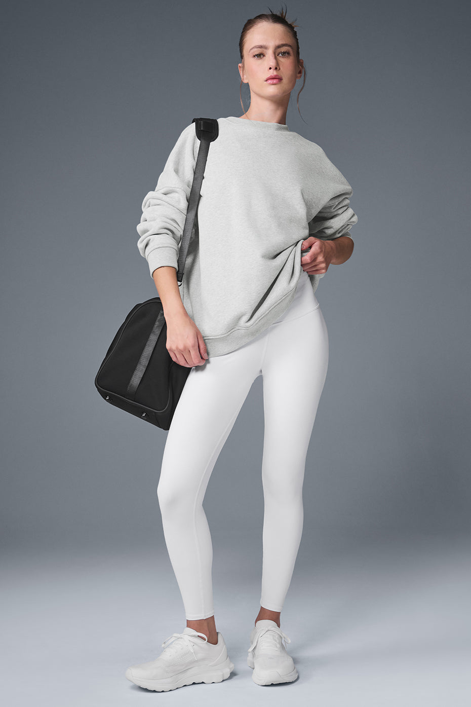 Renown Heavy Weight Crew Neck Pullover - Athletic Heather Grey — photo 4