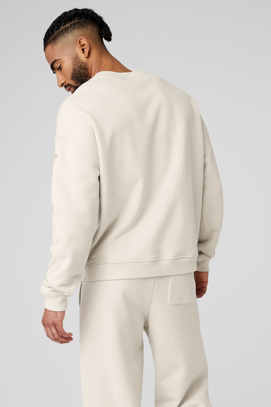 Renown Heavy Weight Crew Neck Pullover - Bone — photo 2