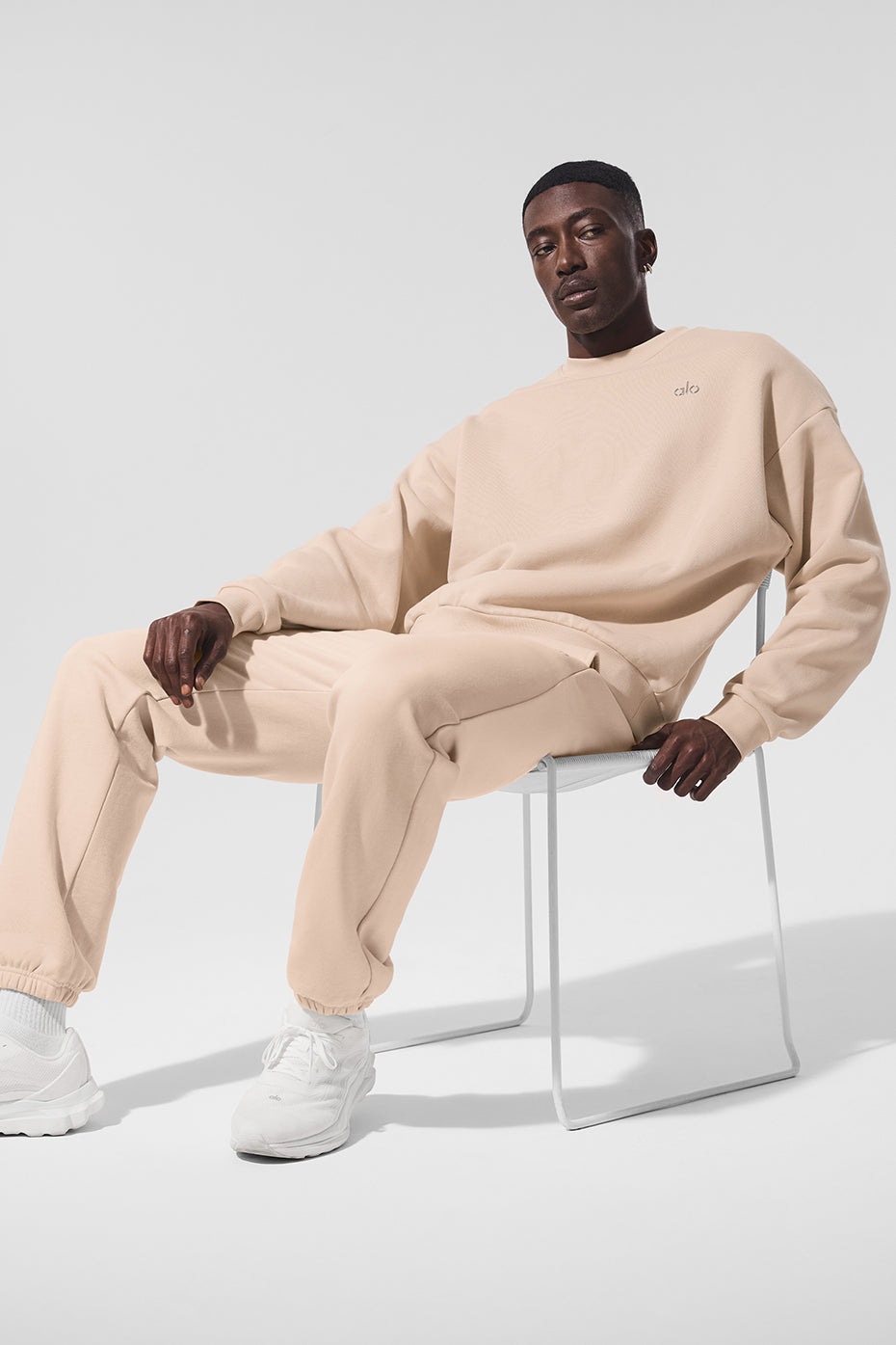 Accolade Crew Neck Pullover - Macadamia — photo 5