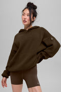 Scholar Hooded Sweater - Espresso — photo 1
