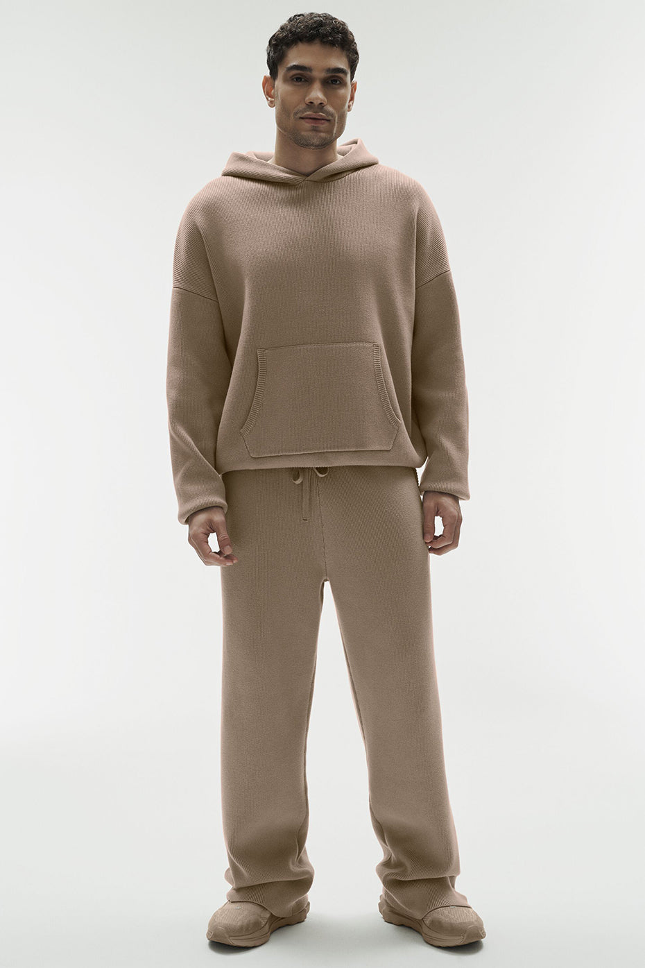 Scholar Hooded Sweater - Gravel — photo 6