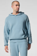 Scholar Hooded Sweater - Celestial Blue Heather — photo 1