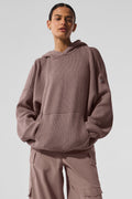Scholar Hooded Sweater - Mushroom Heather — photo 1