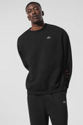 Accolade Crew Neck Pullover - Black — photo 1