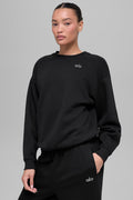 Accolade Crew Neck Pullover - Black — photo 4