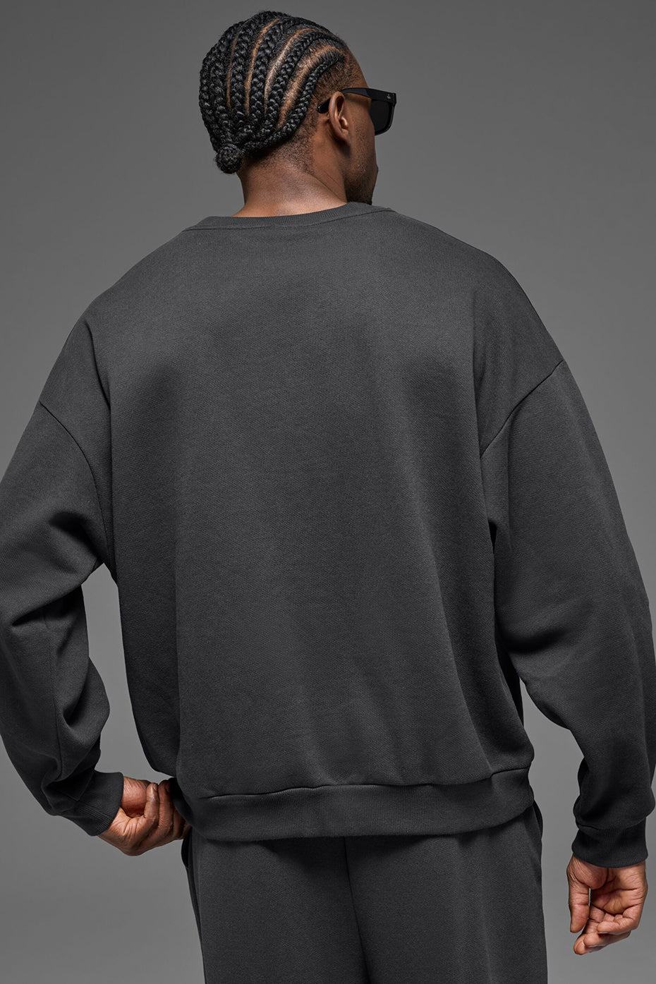 Accolade Crew Neck Pullover - Anthracite — photo 2