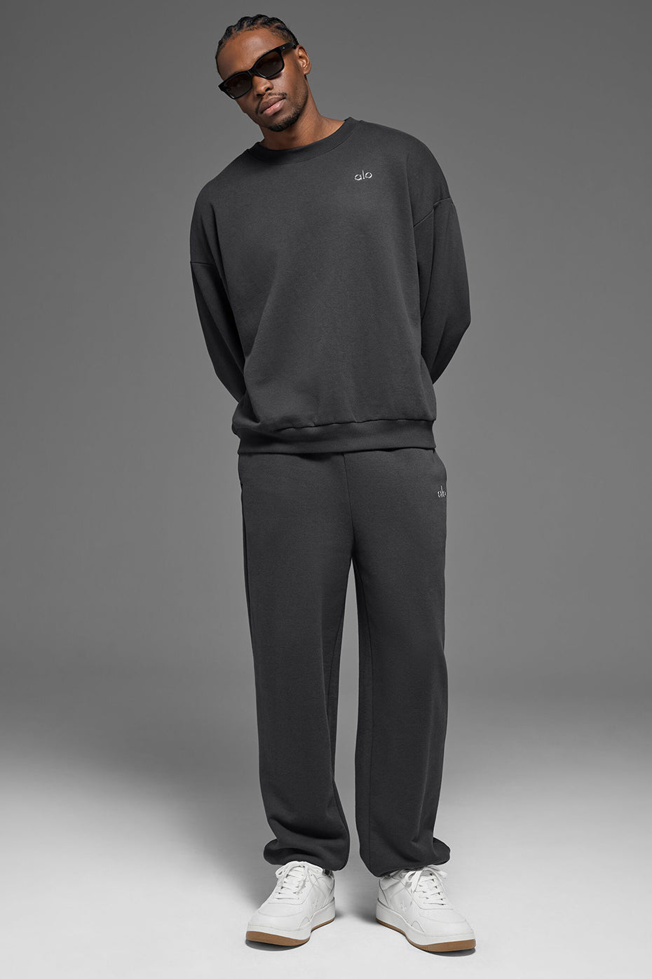Accolade Crew Neck Pullover - Anthracite — photo 5