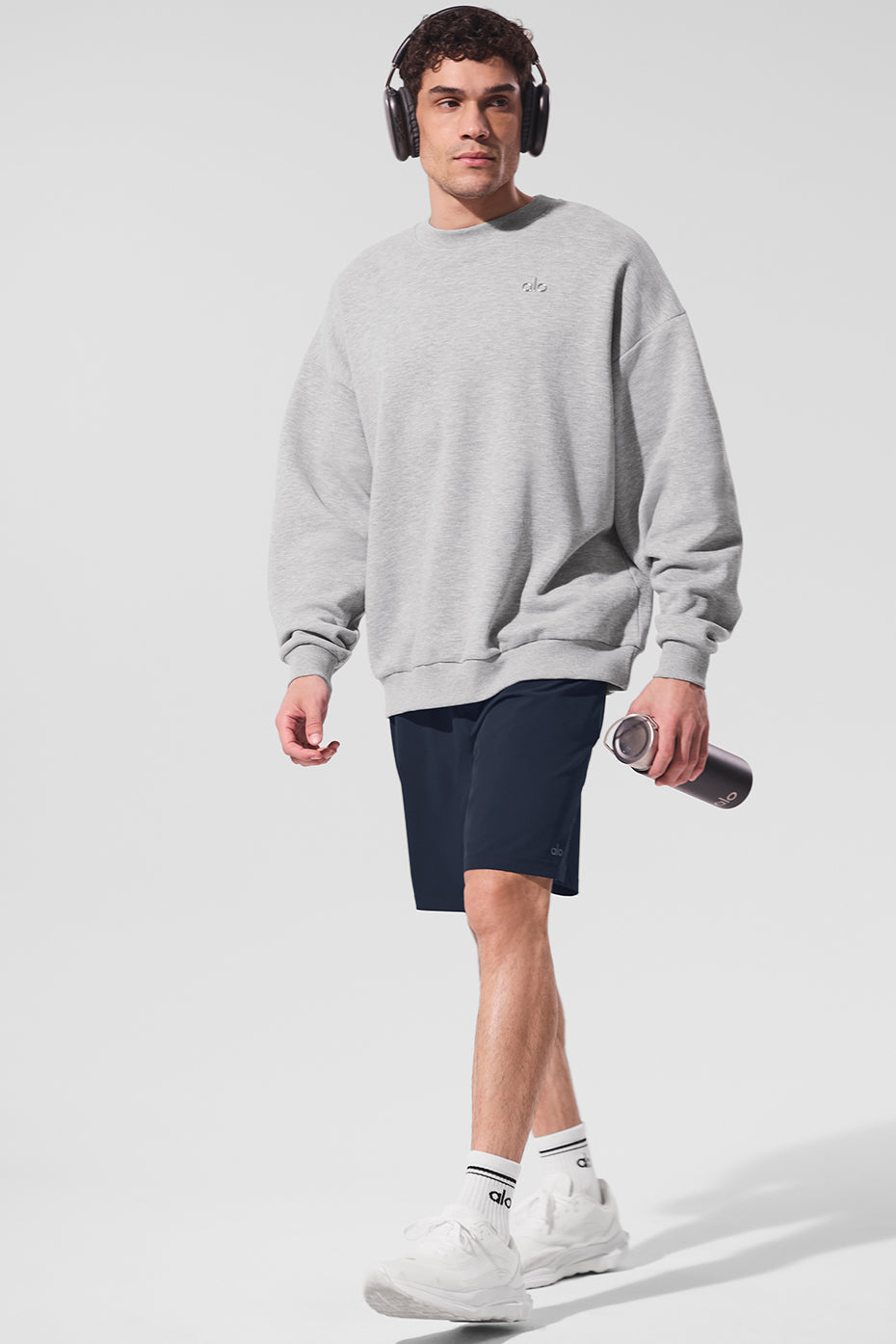 Accolade Crew Neck Pullover - Athletic Heather Grey — photo 1