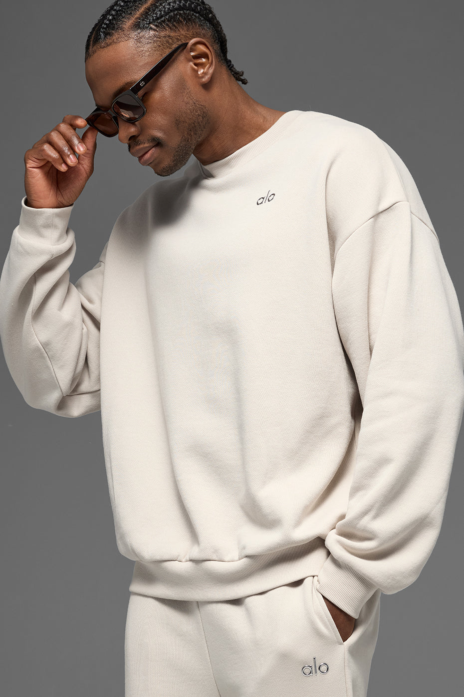 Accolade Crew Neck Pullover - Bone — photo 3