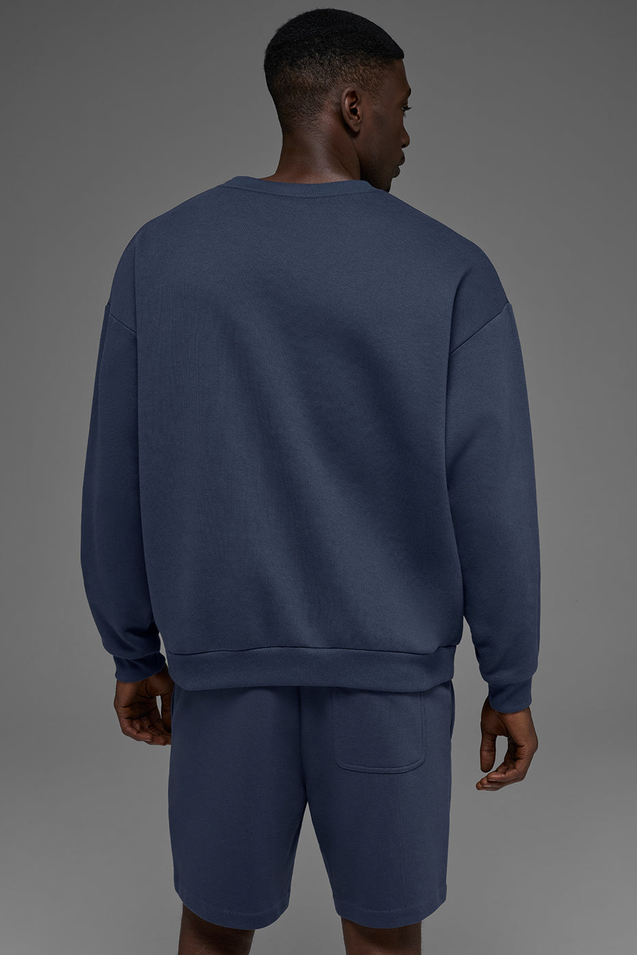 Accolade Crew Neck Pullover - Navy — photo 3
