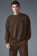 Accolade Crew Neck Pullover - Espresso — photo 2