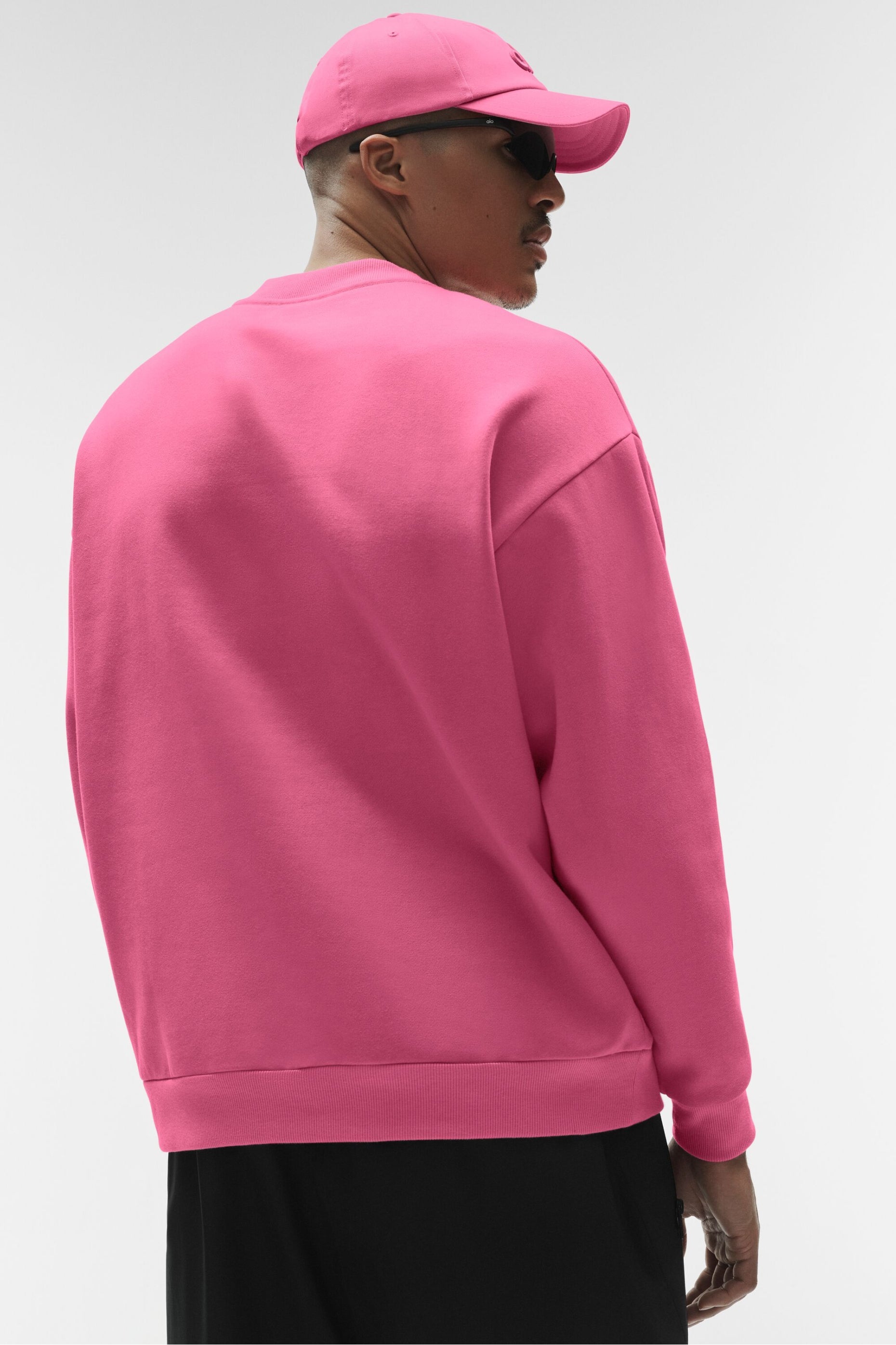Accolade Crew Neck Pullover - Paradise Pink — photo 2