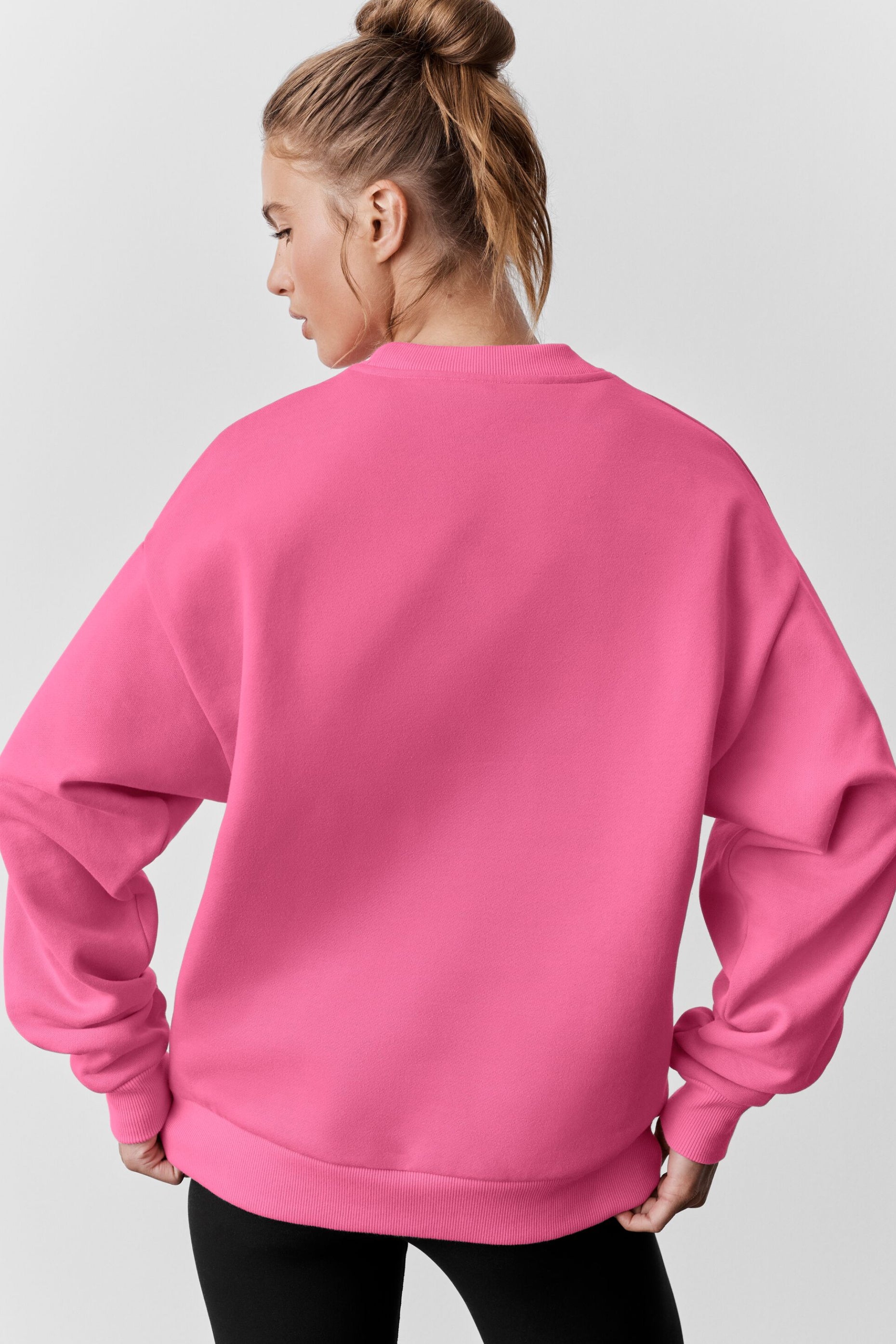 Accolade Crew Neck Pullover - Paradise Pink — photo 2