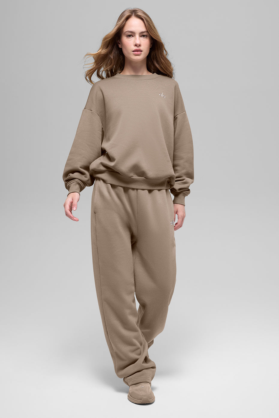 Accolade Crew Neck Pullover - Gravel — photo 5