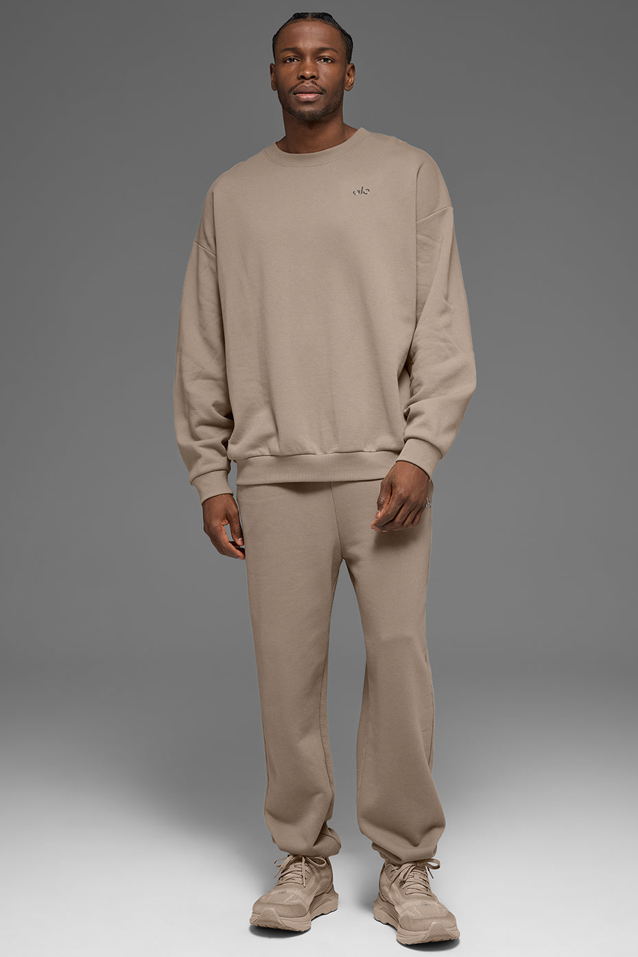 Accolade Crew Neck Pullover - Gravel — photo 3