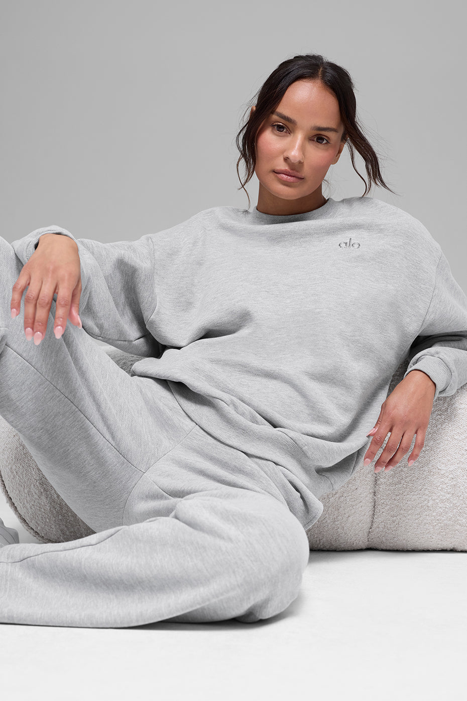 Accolade Crew Neck Pullover - Athletic Heather Grey — photo 4