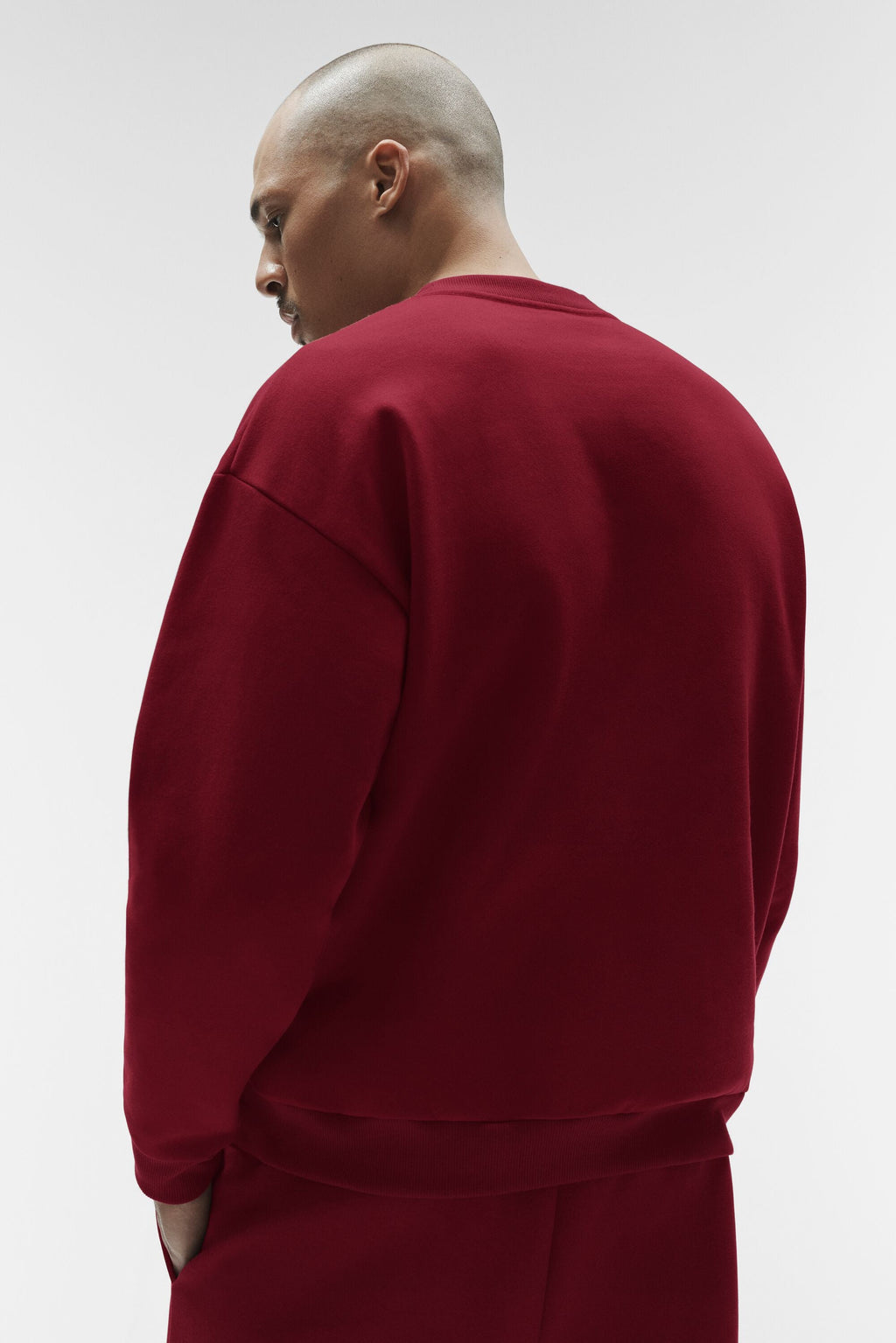Accolade Crew Neck Pullover - Summer Romance Red — photo 2