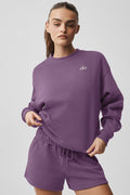 Accolade Crew Neck Pullover - Plum Kiss — photo 1