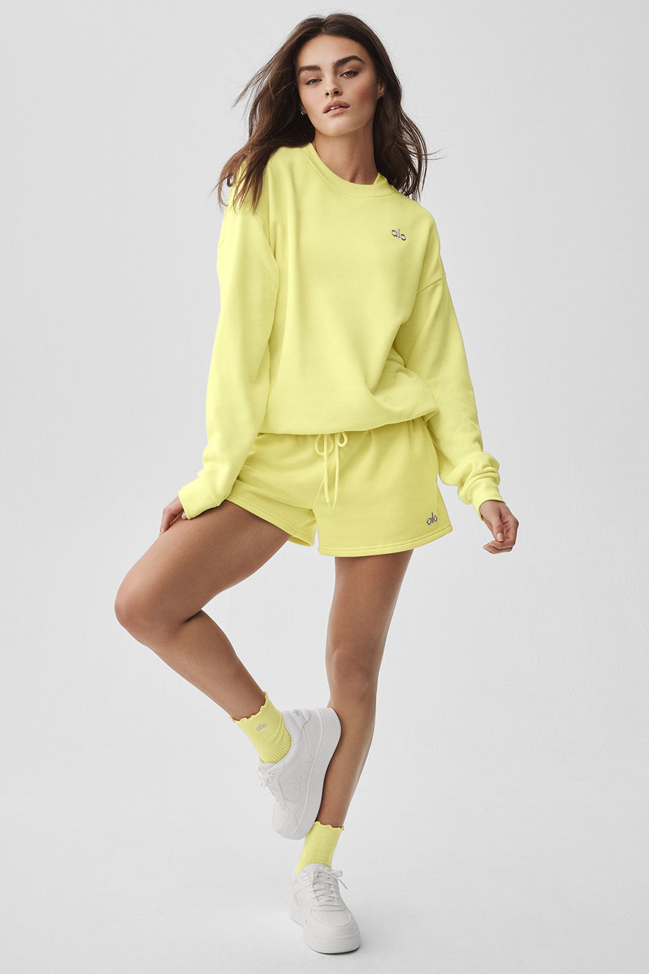 Accolade Crew Neck Pullover - Sunshine — photo 4