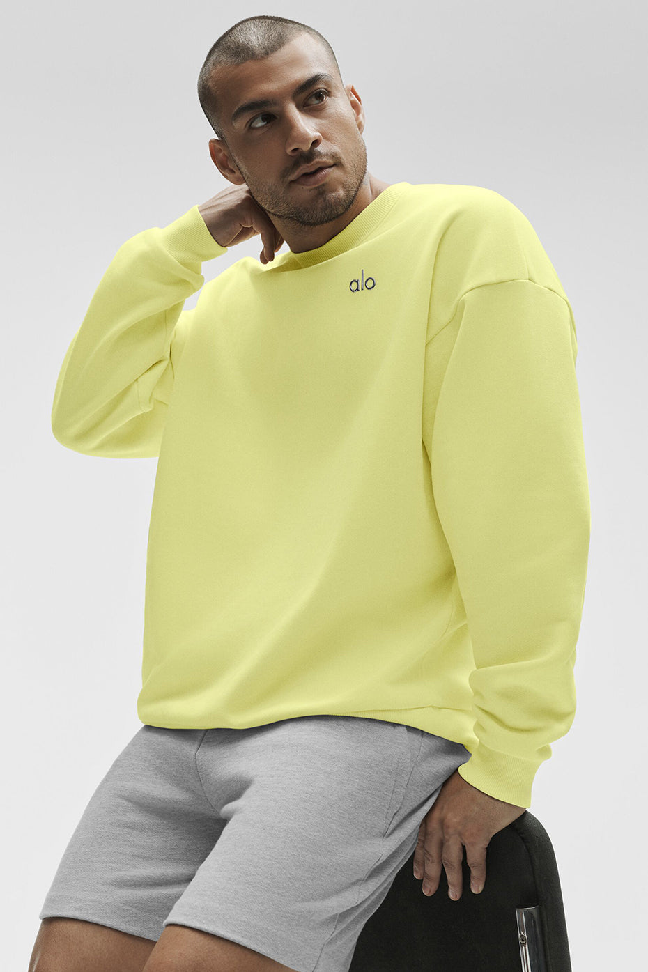 Accolade Crew Neck Pullover - Sunshine — photo 1