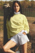 Accolade Crew Neck Pullover - Sunshine — photo 1