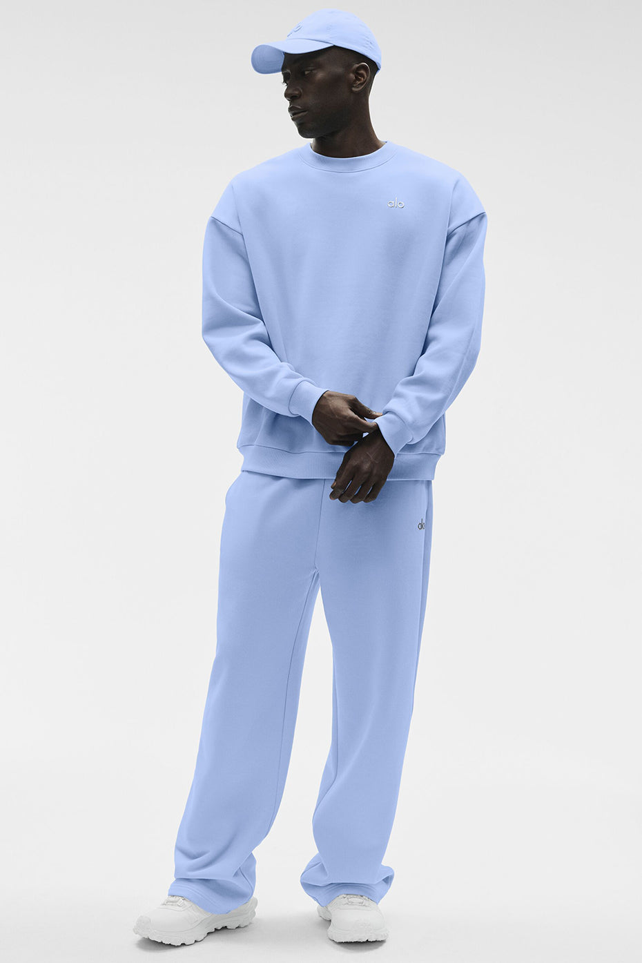 Accolade Crew Neck Pullover - Light Provence Blue — photo 5