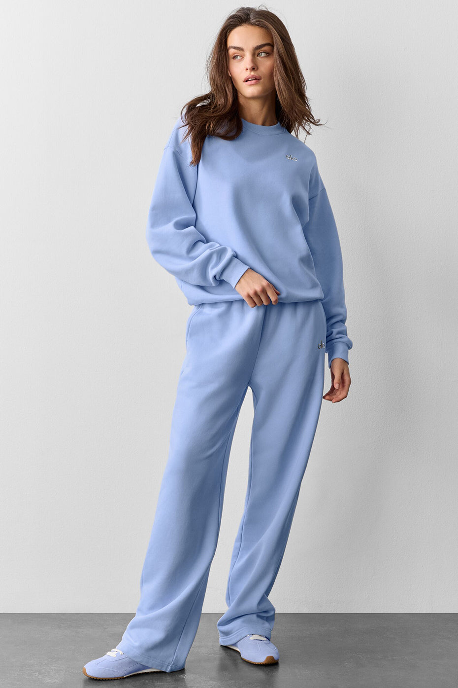 Accolade Crew Neck Pullover - Light Provence Blue — photo 5