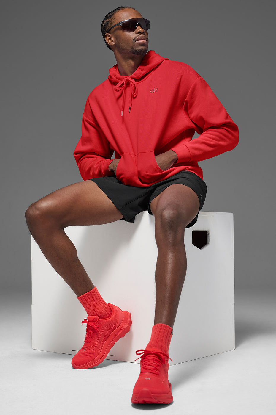 Accolade Hoodie - Bright Red — photo 4