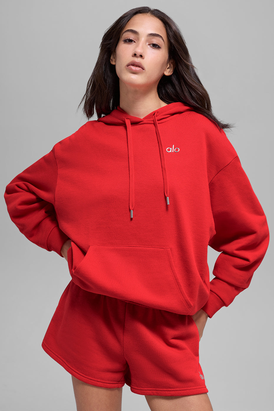 Accolade Hoodie - Bright Red — photo 2