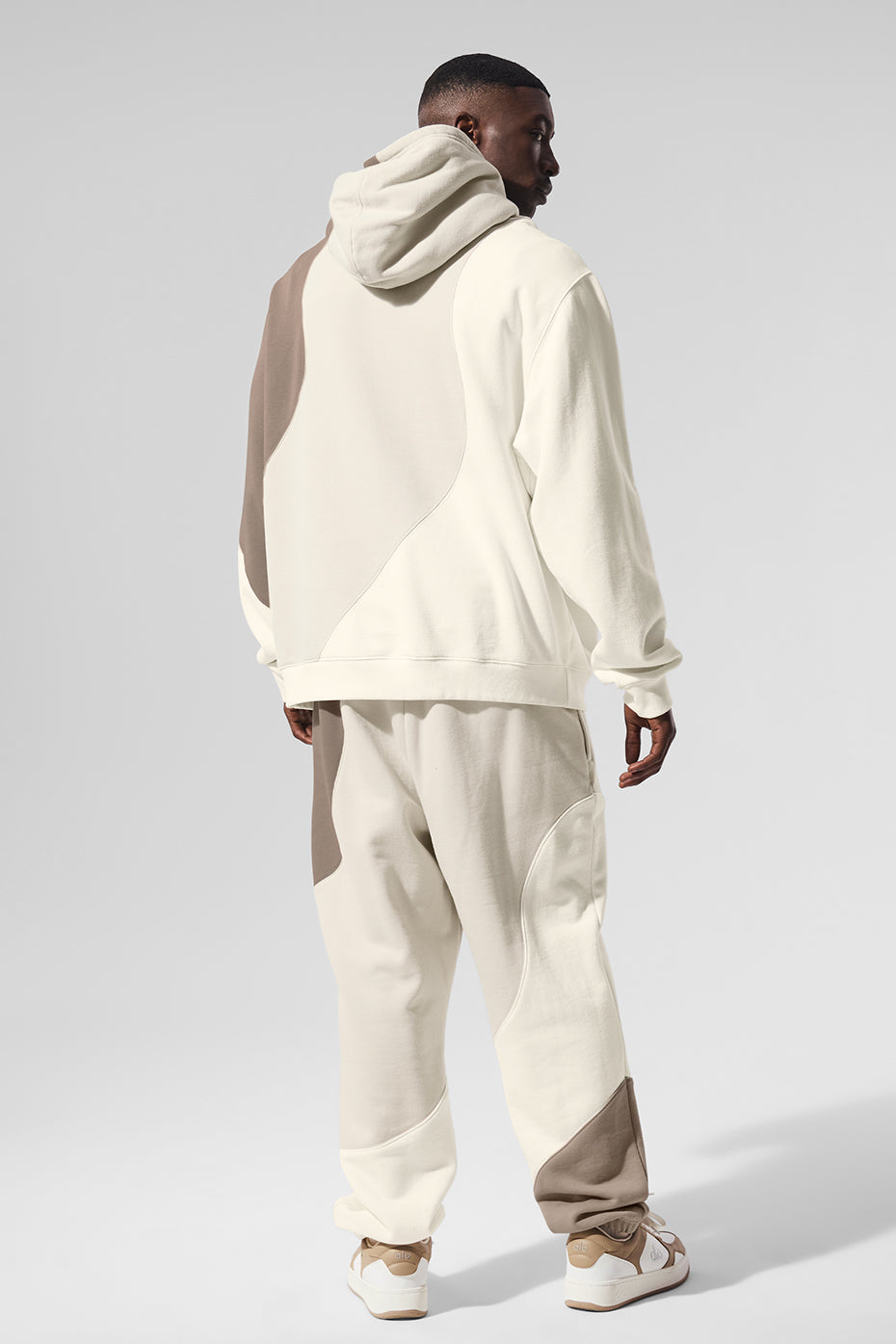 Make Waves Hoodie - Ivory/Bone/Gravel — photo 4