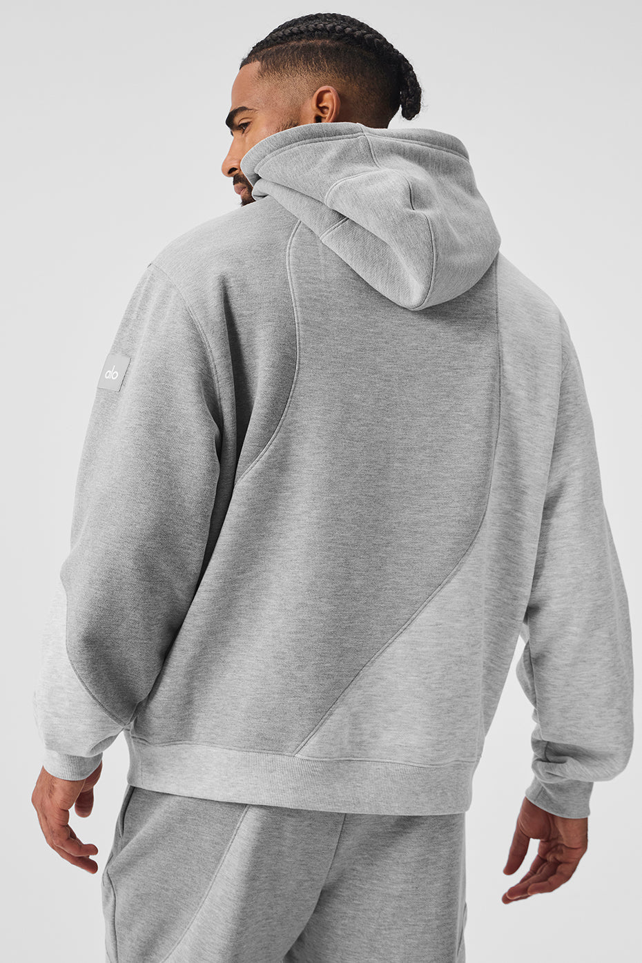 Make Waves Hoodie - Athletic Heather Grey Tonal — photo 2